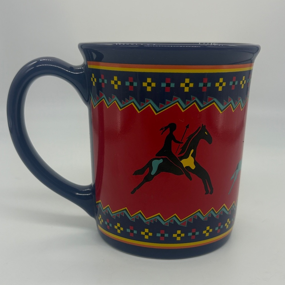 Pendleton Mills Celebrate the Horse Tribal Blanket 18oz Mug Legendary Collection